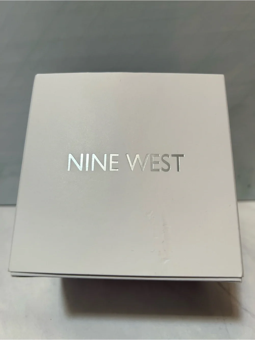 Nine West Rose Gold Tone Watch with White Dial